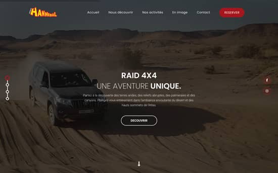 Création de site internet pour activités en plein air et location de véhicules à Bagnols-sur-Cèze