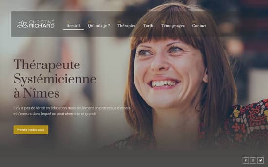 Création de site internet pour thérapeutes à Bagnols-sur-Cèze
