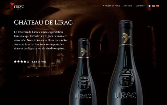 Création de site internet pour vignobles et domaines viticole à Bagnols-sur-Cèze