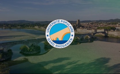 Refonte site wordpress Université populaire du Gard Rhodanien