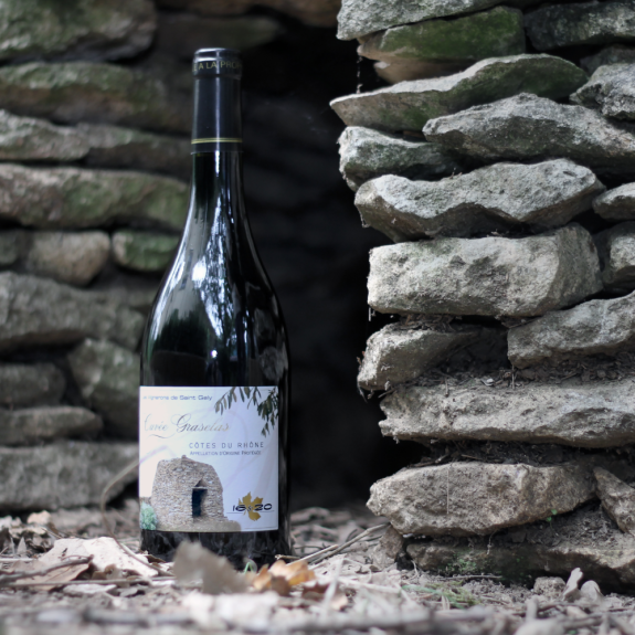 Photo de produit packshot bouteille de vin cave de Saint-Gely