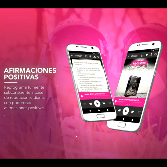 Séquence d'une vidéo de présentation d'une application Android Mental 21 - extrait 5