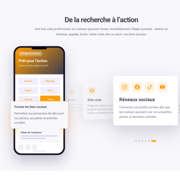 Annuaire entreprises - Landing page - Présentation projet